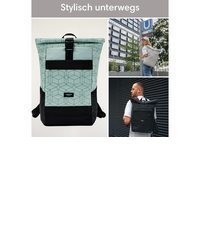 mintgrüner Rucksack von LARKSON