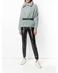 mintgrüner Strick Oversize Pullover von Isabel Marant Etoile