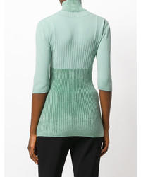 mintgrüner Strick Pullover von Antonio Marras