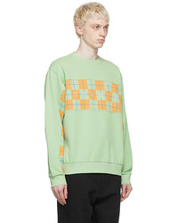 mintgrünes bedrucktes Sweatshirt von Thames MMXX