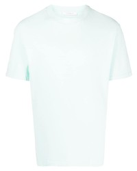 mintgrünes bedrucktes T-Shirt mit einem Rundhalsausschnitt von Ih Nom Uh Nit