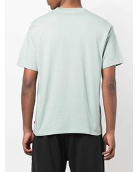 mintgrünes bedrucktes T-Shirt mit einem Rundhalsausschnitt von Levi's