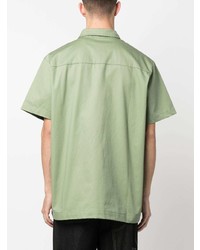 mintgrünes besticktes Langarmhemd von Nike