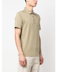 mintgrünes besticktes Polohemd von Michael Kors