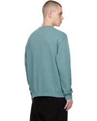 mintgrünes besticktes Sweatshirt von Undercoverism