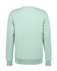 mintgrünes besticktes Sweatshirt von Stitch & Soul