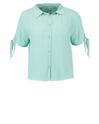 mintgrünes Kurzarmhemd von GUESS