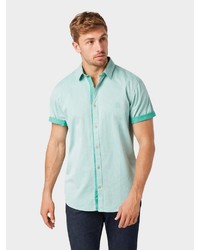 mintgrünes Kurzarmhemd von Tom Tailor