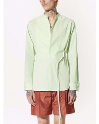 mintgrünes Langarmhemd von Valentino