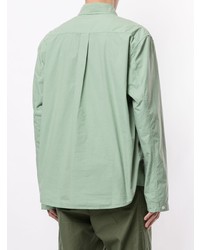 mintgrünes Langarmhemd von Craig Green