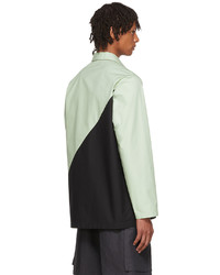 mintgrünes Langarmhemd von Jil Sander