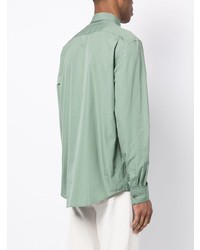 mintgrünes Langarmhemd von Paul Smith