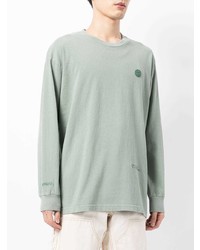 mintgrünes Langarmshirt von AAPE BY A BATHING APE