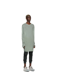 mintgrünes Langarmshirt von Boris Bidjan Saberi