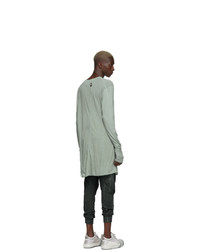 mintgrünes Langarmshirt von Boris Bidjan Saberi