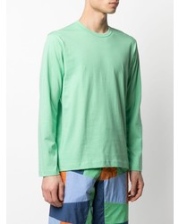 mintgrünes Langarmshirt von Comme Des Garcons SHIRT