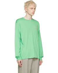 mintgrünes Langarmshirt von Acne Studios