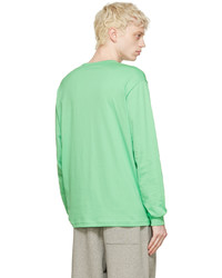 mintgrünes Langarmshirt von Acne Studios