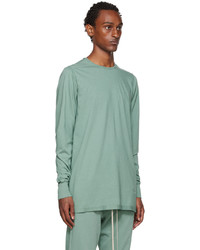 mintgrünes Langarmshirt von Rick Owens DRKSHDW