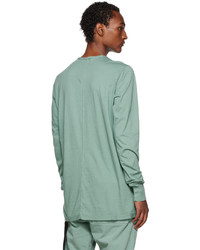 mintgrünes Langarmshirt von Rick Owens DRKSHDW