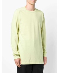 mintgrünes Langarmshirt von Rick Owens