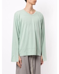 mintgrünes Langarmshirt von Rick Owens