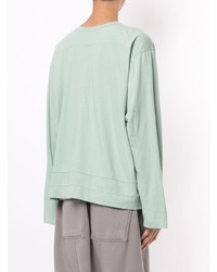 mintgrünes Langarmshirt von Rick Owens