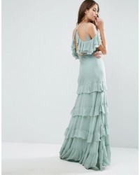 mintgrünes Maxikleid von Asos