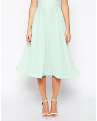 mintgrünes Midikleid von Asos