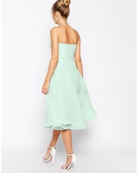 mintgrünes Midikleid von Asos