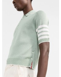 mintgrünes Polohemd von Thom Browne