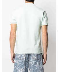 mintgrünes Polohemd von MAISON KITSUNÉ