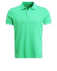 mintgrünes Polohemd von Benetton