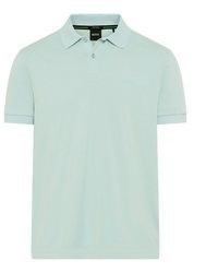 mintgrünes Polohemd von Boss Green