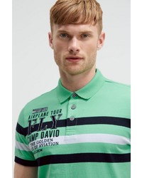 mintgrünes Polohemd von Camp David