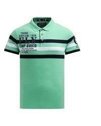 mintgrünes Polohemd von Camp David