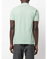 mintgrünes Polohemd von Stone Island