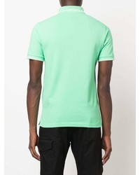 mintgrünes Polohemd von Stone Island