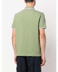 mintgrünes Polohemd von Stone Island