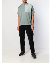 mintgrünes Polohemd von Stone Island Shadow Project