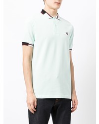 mintgrünes Polohemd von Fred Perry