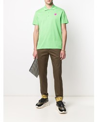 mintgrünes Polohemd von Versace