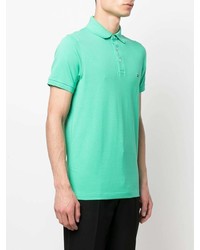 mintgrünes Polohemd von Tommy Hilfiger