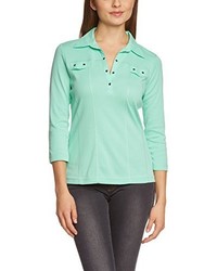 mintgrünes Polohemd von Gerry Weber Edition