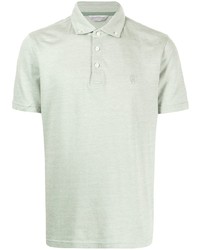 mintgrünes Polohemd von Gieves & Hawkes