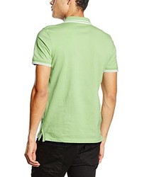 mintgrünes Polohemd von Jack & Jones