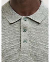 mintgrünes Polohemd von Jack & Jones