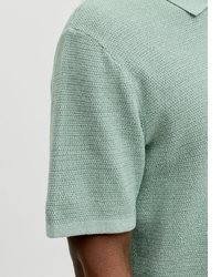 mintgrünes Polohemd von Jack & Jones