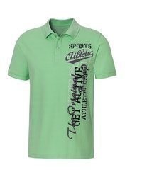 mintgrünes Polohemd von John Devin