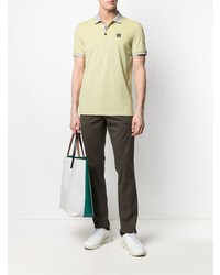 mintgrünes Polohemd von BOSS HUGO BOSS